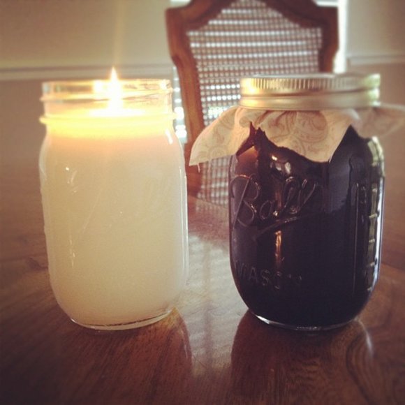 Mason Jars Scented Candles - Picture 1 of 6